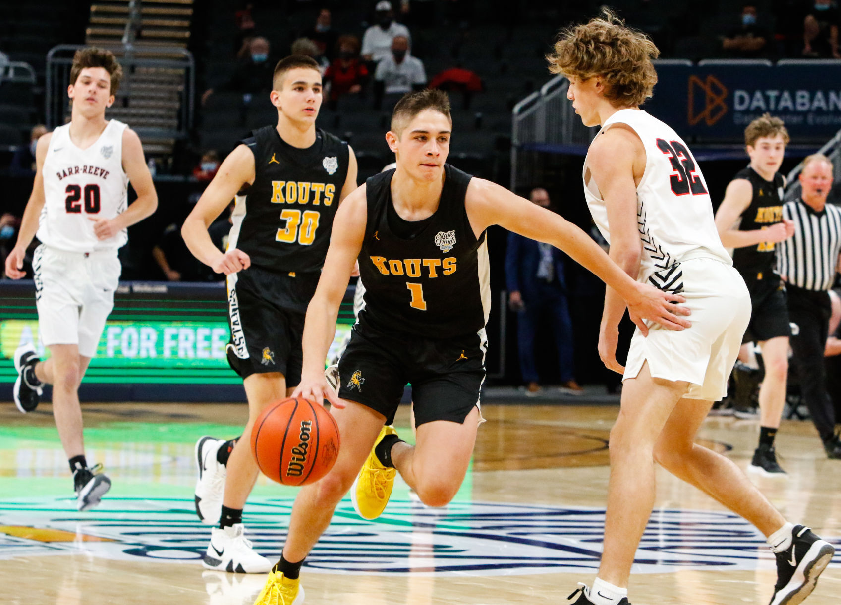 Gallery: Class A boys basketball state final: Kouts vs. Barr-Reeve